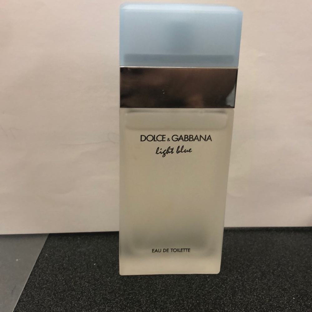 Dolce and Gabbana light blue.